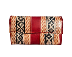 Genuine  Leather Shantiniketan Clutch Bag purse