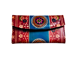 Genuine  Leather Shantiniketan Clutch Bag purse