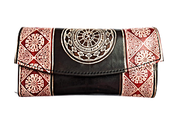 Genuine Leather Shantiniketan Clutch Purse