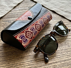 Handcrafted Leather Sunglass Case 