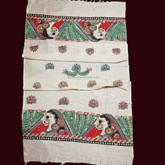 SAUMYA KANYA MADHUBANI COTTON DUPATTA