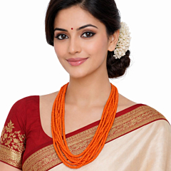 Multi-Strand Beaded Necklace