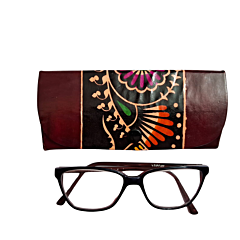 Genuine Leather Designer Shantiniketan Spectacle Case
