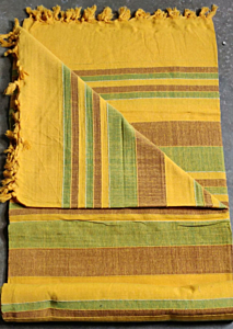 Multi Colour Strip Bedsheet