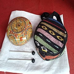 Handcrafted Raindrum Musical Instrument Set | 4 Inches