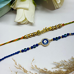 Designer Brother Rakhi & Evil Eye Rakhi