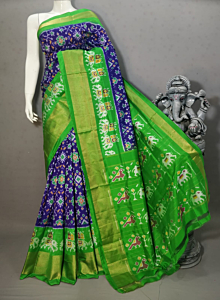 ikkat single weaving saree 