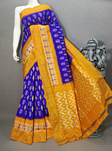 ikkat single weaving saree 