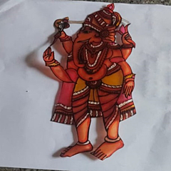 Handmade wall hanging Ganeshji