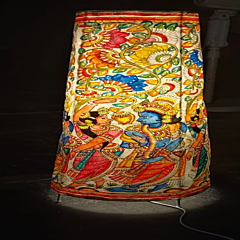 Handcrafted Radha Krishna Bedlamp