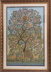 KALAMKARI PAINTING- ROYAL TREE OF HARMONY 