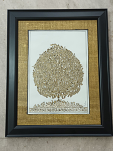 KALAMKARI MINIATURE PAINTING , TREE OF LIFE