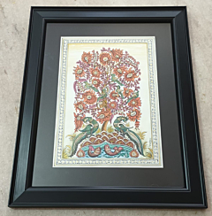 KALAMKARI MINIATURE PAINTING- TREE OF LIFE