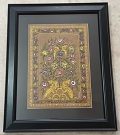 KALAMKARI MINIATURE PAINTING- TREE OF LIFE