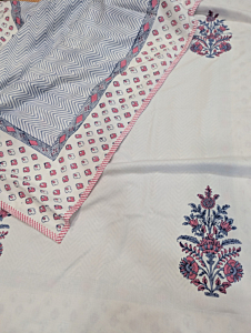 Handblock Printed Cotton Dohar