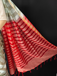 Tassar Fancy silk saree