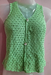 Crochet Top | Green