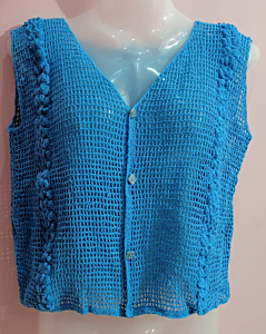 Crochet Top | Blue