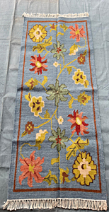 Hand-Woven Kilim Durries I 3X5 feet