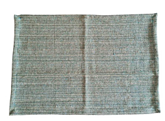 Table Mat Beautiful Handmade Cotton Sea Green color  6 Pieces Set