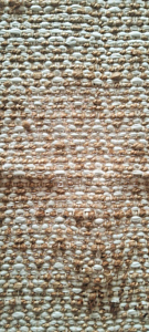 Cotton Jute Natural Floor Mat Durry 2x3 Feet