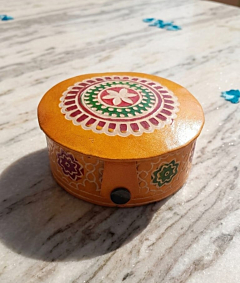 Genuine Leather Handcrafted Jewelry Box 