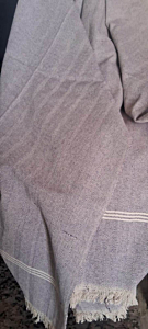 Cotton AC Throw Soft Purple colour 