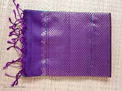 Salem Silk Saree |Violet Green