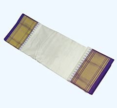 Salem Silk Tower Border Dhothi 