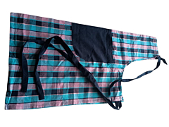 Handmade Cotton Kitchen Apron with Chef cap