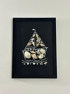 Shell & Pearl Sailing Art