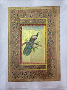 Peacock Miniature Painting
