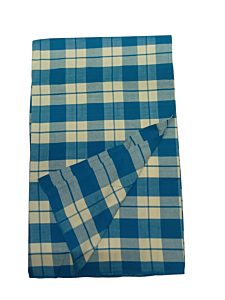 Handloom Cotton Check Bedsheet