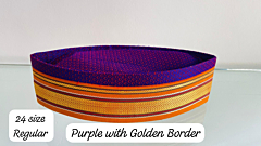 Handcrafted Maharashtrian Khan Topi | Purple
