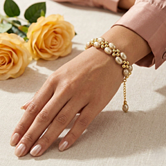 Double Layer Beaded Bracelet 