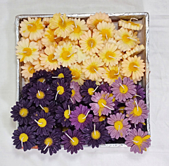 Daisy Flower Candle