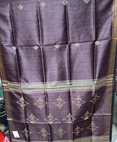 Bhagalpuri Tassar Dupion Silk Saree