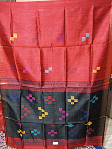 Bhagalpuri Tassar Dupion Silk Saree