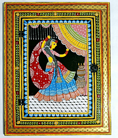 Aangan Grace  painting comes mirror