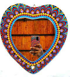 Royal Heart Mandala Mirror