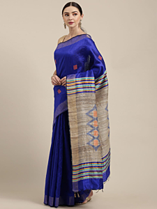 Bhagalpuri Dupion Silk Saree