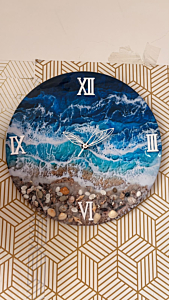 Ocean Symphony Wall Clock Big