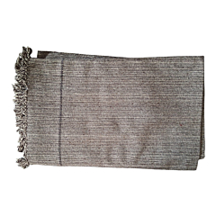 Cotton Blanket Throw Full Size, Tight Woven, Durable with Free Shipping and Delivery-BROWN