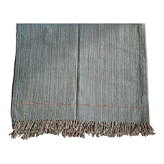 Cotton Blanket Throw Full Size, Tight Woven, Durable with Free Shipping and Delivery-Green