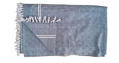 Cotton Handloom Blanket Soft , Full Size and Diamond Weave-Green