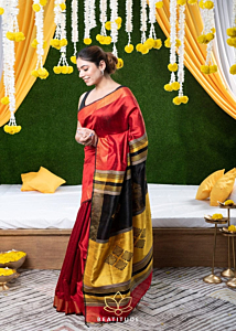 Bhagalpuri Dupion Silk Saree
