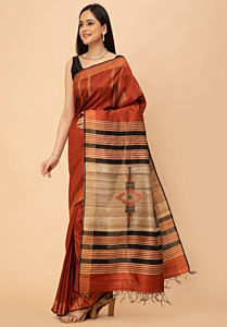 Bhagalpuri Dupion Silk Saree