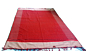 BEDSHEET RED WITH DARK RED PATTI Janta001