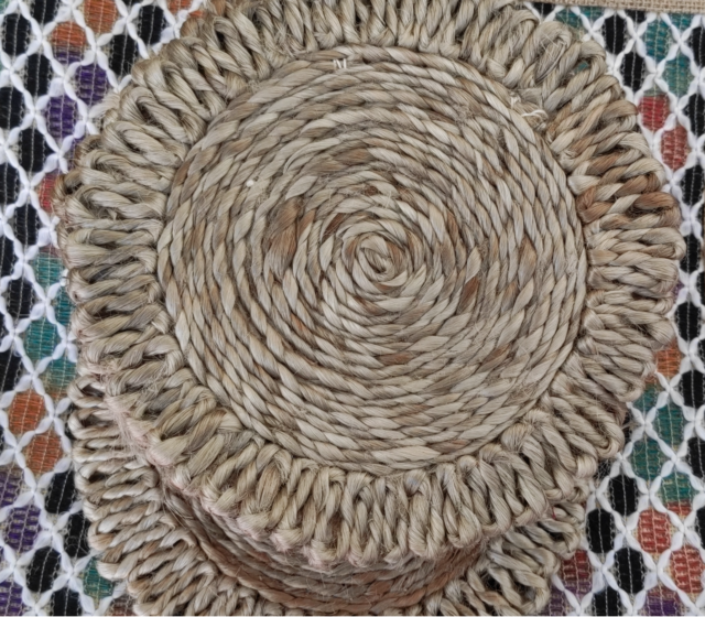 Handmade Jute Tea coaster 8 inch
