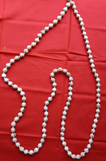 Handcrafted Tulsi Jap Mala | 188 x 1.3 x 1.3 cm